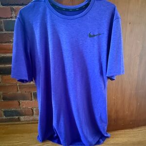 Nike Men's Purple and Blue T-Shirts